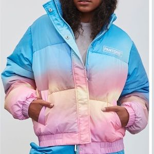 NWT Forever21 Pantone puffy jacket 1X